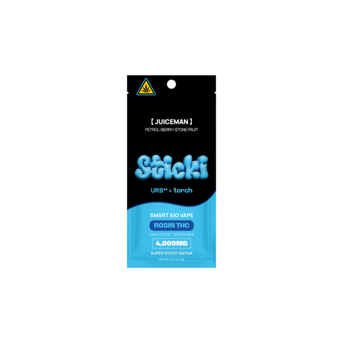 Torch x URB Sticki Rosin Disposable 4g Juiceman