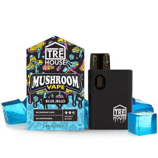 TRĒ House Blue Jello Microdose Mushroom Vape Pen (2g)