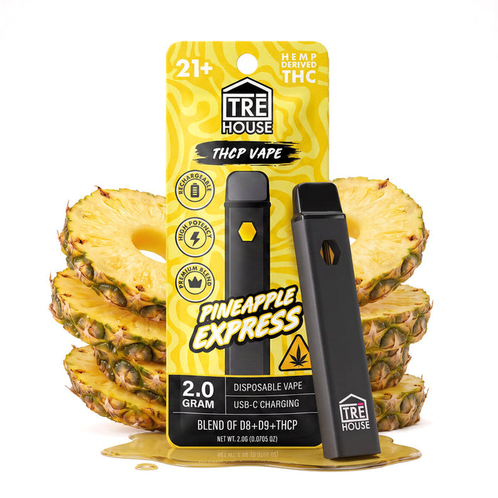 TRĒ House Pineapple Express THC-P Vape Pen (2g)