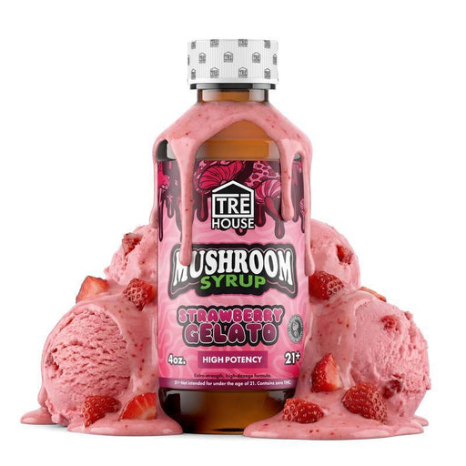 TRĒ House Strawberry Gelato Mushroom Syrup (23 Servings)