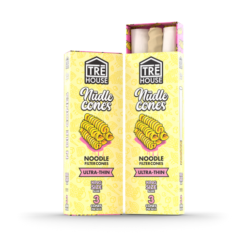 TRĒ House Nūdle Ultra Thin Cones King Size Slim