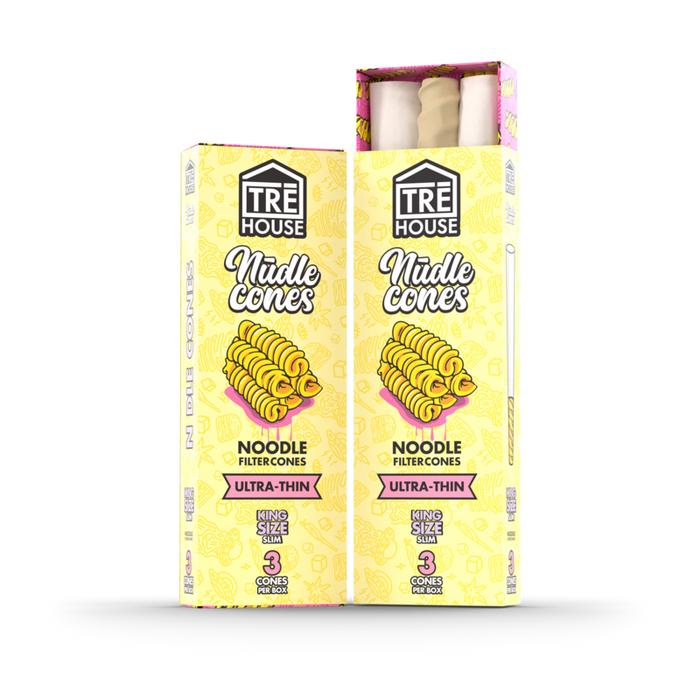 TRĒ House Nūdle Ultra Thin Cones King Size Slim