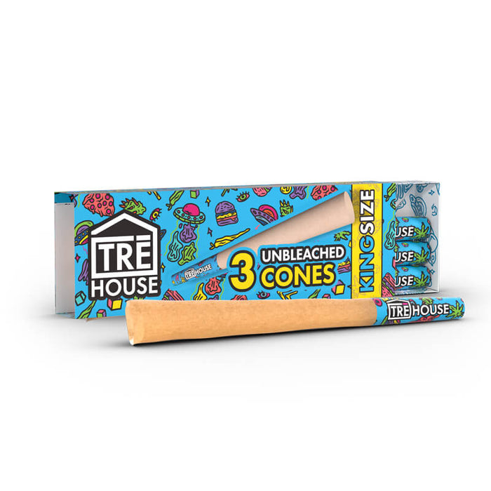 TRĒ House Preroll Cones King Size Slim (12 Count)