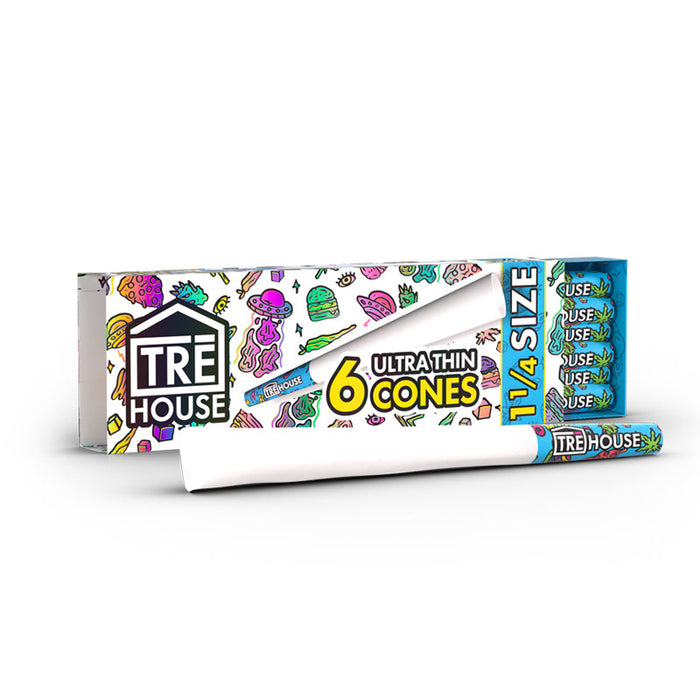 TRĒ House Preroll Cones 1¼" (18 Count)
