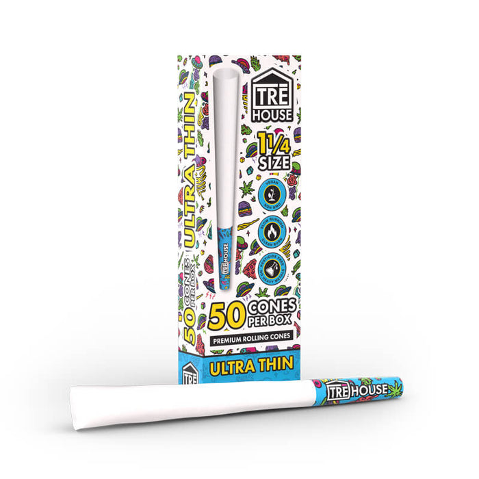 TRĒ House Cones 1¼" (50 Count)