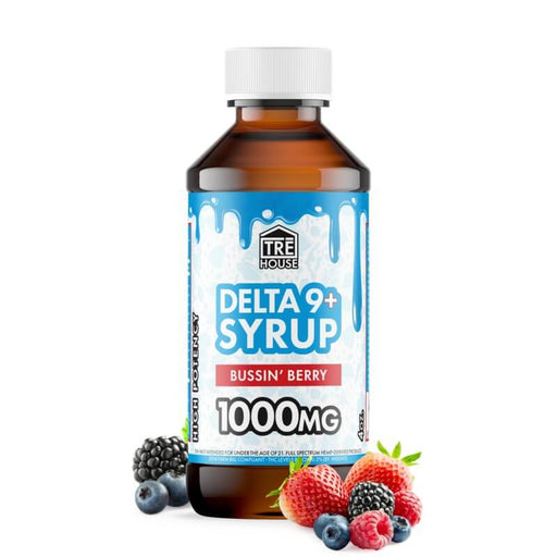 TRĒ House Bussin' Berry Delta 9 Syrup 1000mg (4 oz)