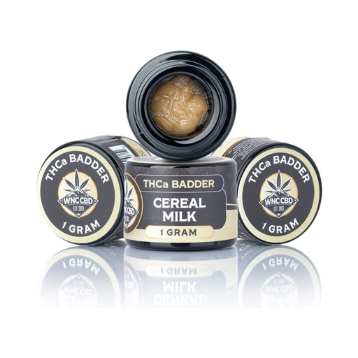 WNC CBD THCA Badder 1g Cereal Milk