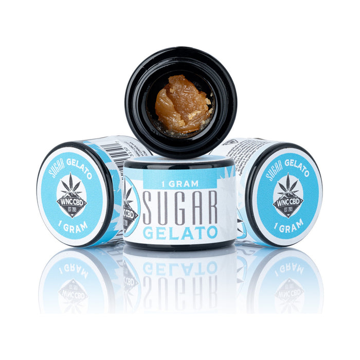 WNC CBD THCA Sugar Concentrate 1g Gelato