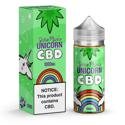 Juice Man - CBD Vape Juice - Unicorn - 1000mg CBDdatabase.com Juice Man - CBD Vape Juice - Unicorn - 1000mg CBDdatabase.com