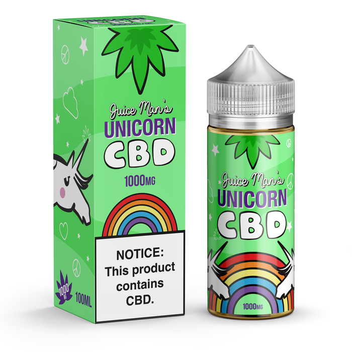 Juice Man - CBD Vape Juice - Unicorn - 1000mg CBDdatabase.com Juice Man - CBD Vape Juice - Unicorn - 1000mg CBDdatabase.com