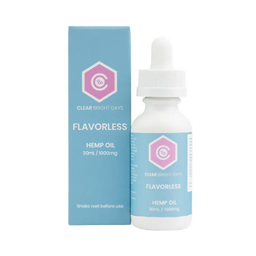 Clear Bright Days - CBD Tincture - Flavorless - 1000mg