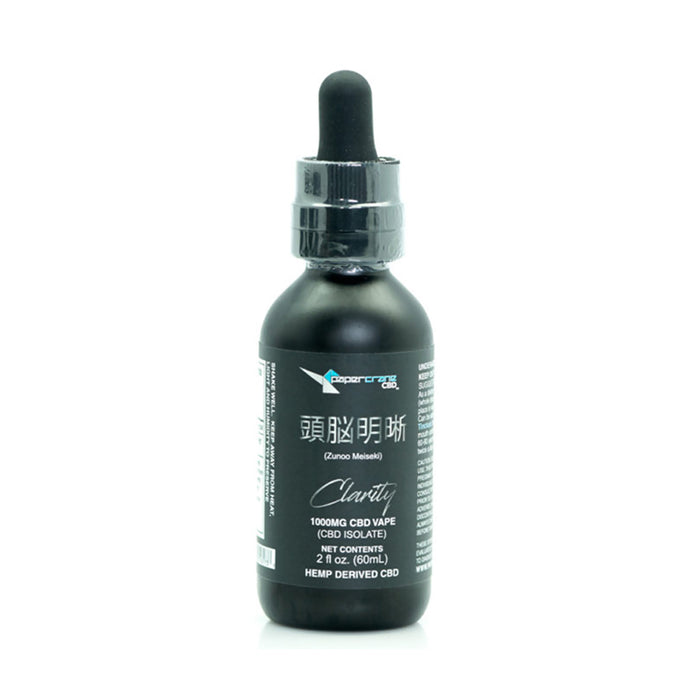 PaperCraneCBD - CBD Vape Tincture - Zunoo Meiseki - 1000mg