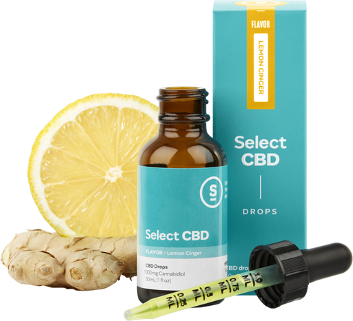 Select CBD - CBD Tincture - Lemon Ginger - 1000mg