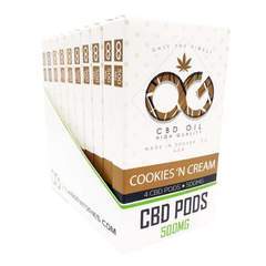 OG Labs - CBD Pod - Cookies N Cream - 500mg (4 Pack)