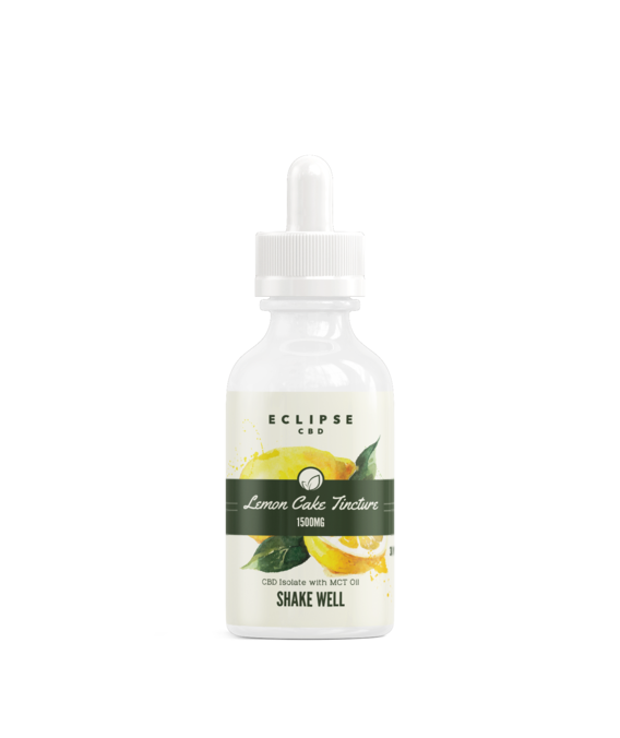 Eclipse CBD - CBD MCT Tincture - Lemon Cake - 300mg-1500mg