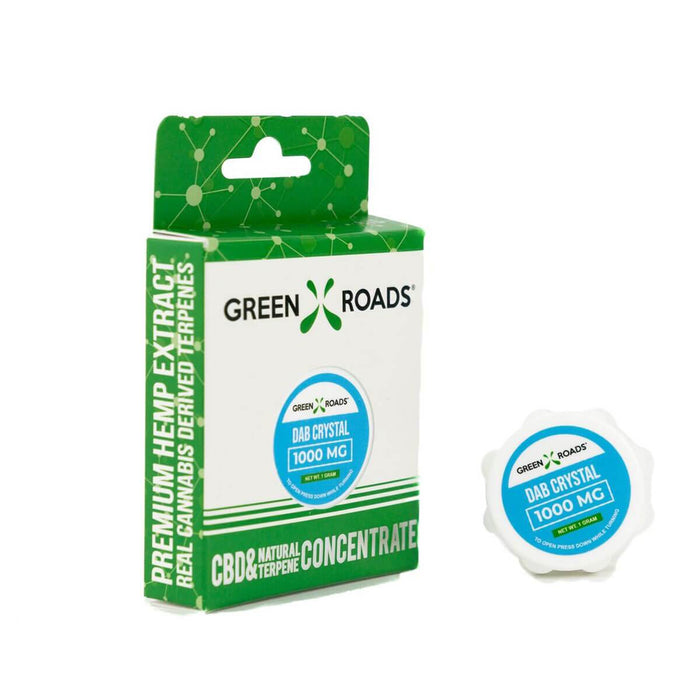 Green Roads - CBD Concentrate - Dab Crystals - 1000mg