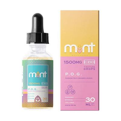 Mint Wellness - CBD Tincture - POG - 1500mg