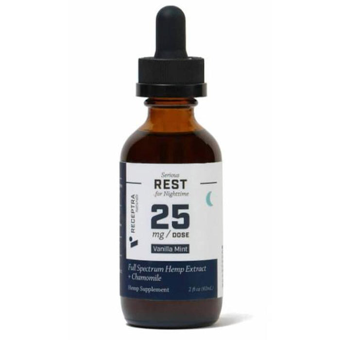 Receptra Naturals - CBD Tincture - Full Spectrum REST + Chamomile - 25mg/1ml