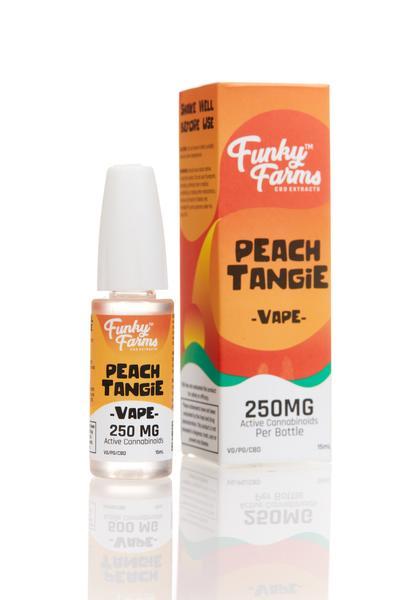 Funky Farms - CBD Vape - Peach Tangie - 250mg-1500mg