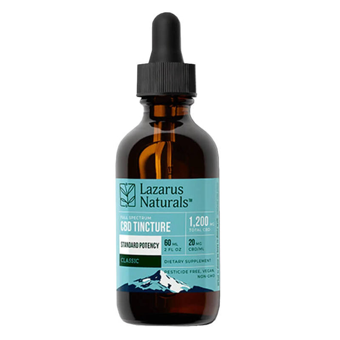 Lazarus Naturals - CBD Tincture - Full Spectrum Classic - 1200mg