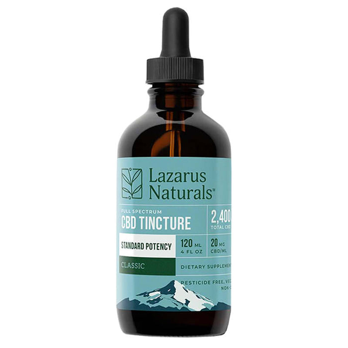 Lazarus Naturals - CBD Tincture - Full Spectrum Classic - 2400mg