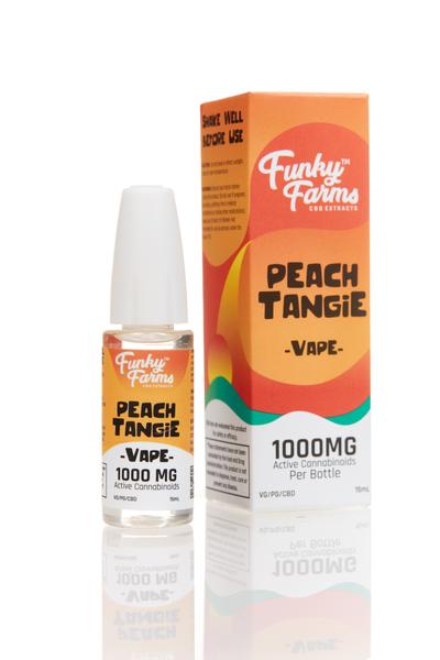 Funky Farms - CBD Vape - Peach Tangie - 250mg-1500mg