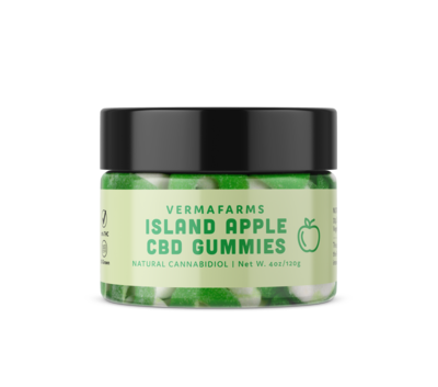 Verma Farms - CBD Edible - Island Apple Gummies - 250mg