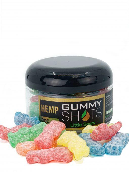 CBD Fusion - CBD Edible - Little Sours Gummies - 300mg