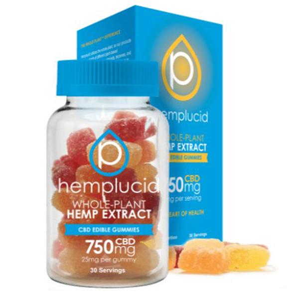 Hemplucid - CBD Edible - Whole Plant Gummies - 25mg