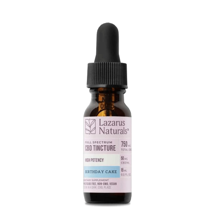 Lazarus Naturals - CBD Tincture - Full Spectrum Birthday Cake - 750mg