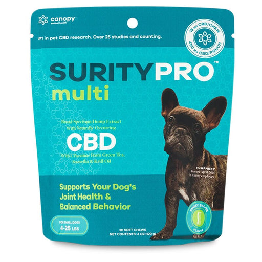 SurityPRO - CBD Pet Treats - Multi Soft Chews - 15mg - Small Breed