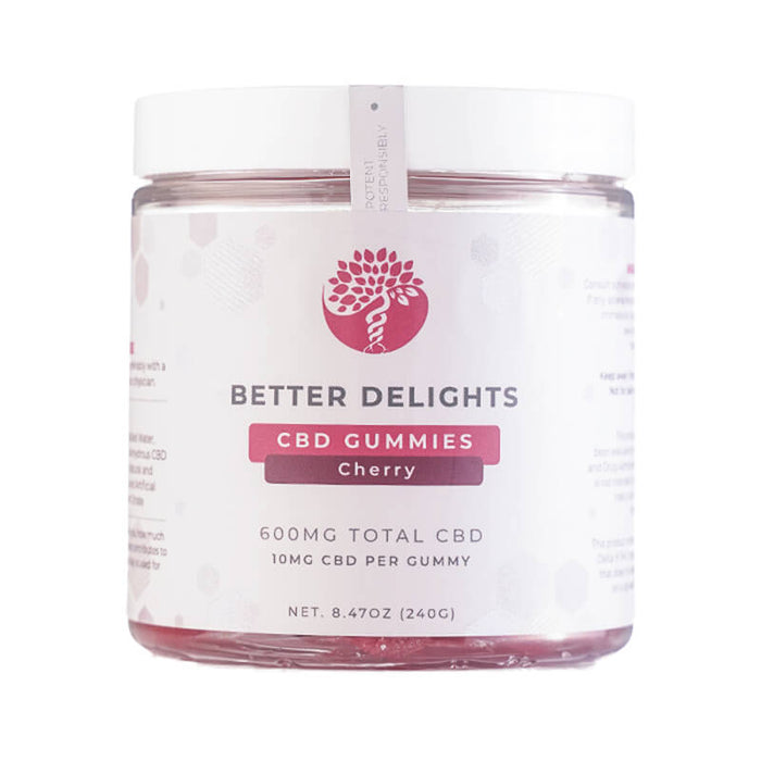 Creating Better Days - CBD Edible - Cherry Gummies - 600mg