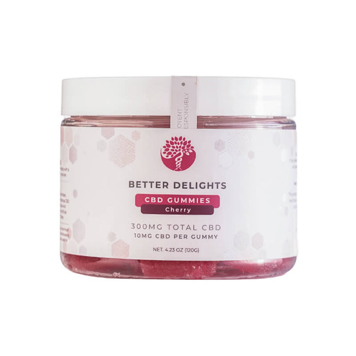 Creating Better Days - CBD Edible - Cherry Gummies - 300mg