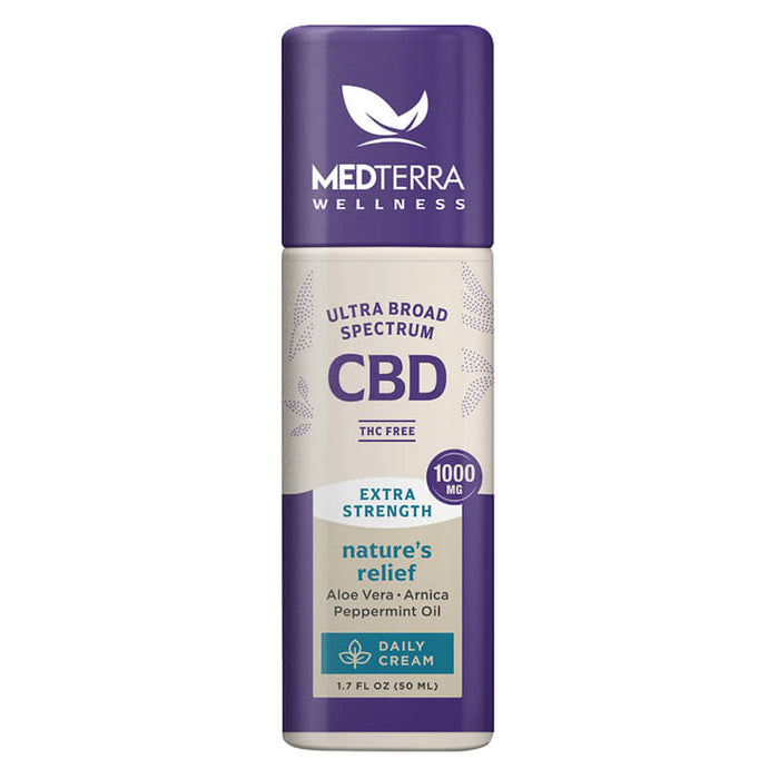 Medterra Wellness - CBD Topical - Natures Relief Cream - 1000mg