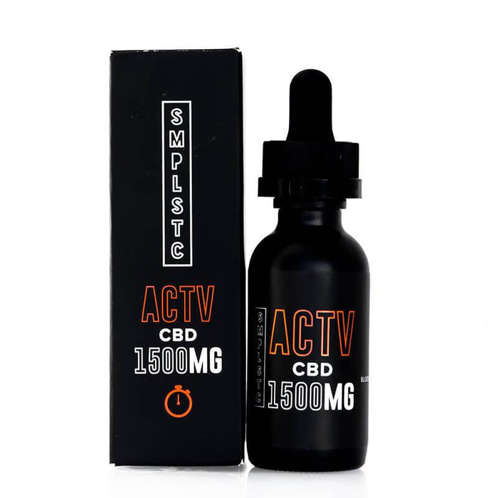 SMPLSTC CBD - CBD Tincture - ACTV - 1500mg