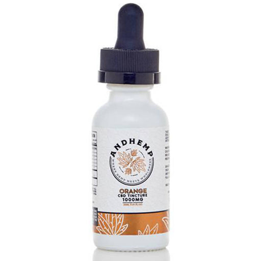 AndHemp - CBD Tincture - Orange - 500mg-1000mg