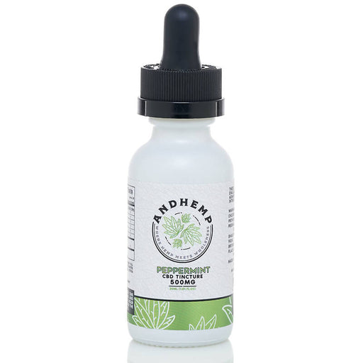 AndHemp - CBD Tincture - Peppermint - 500mg-1000mg