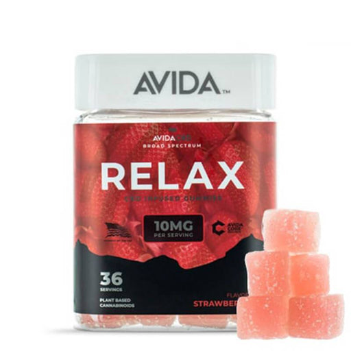 Avida CBD - CBD Edible - Broad Spectrum Relax Gummies - 10mg