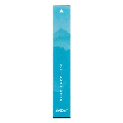 Avida CBD - CBD Vape - PUFF Blue Razz Disposable Vape Pen - 100mg