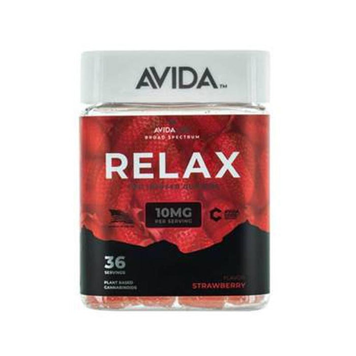 Avida CBD - CBD Edible - RELAX Strawberry Gummies - 10mg