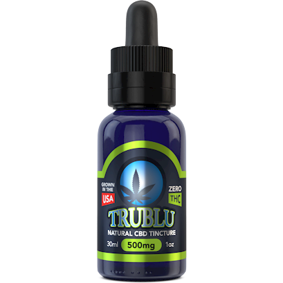 Blue Moon Hemp - CBD Tincture - Tru Blu - 500mg