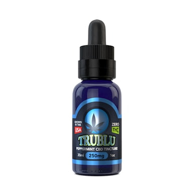 Blue Moon Hemp - CBD Tincture - Tru Blu Peppermint - 250mg