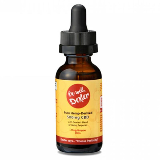 Be Well Dexter - CBD Tincture - Isolate Natural - 500mg