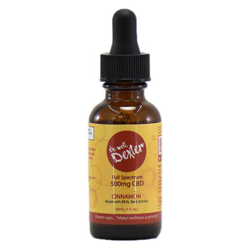 Be Well Dexter - CBD Tincture - Full Spectrum Cinnamon - 500mg