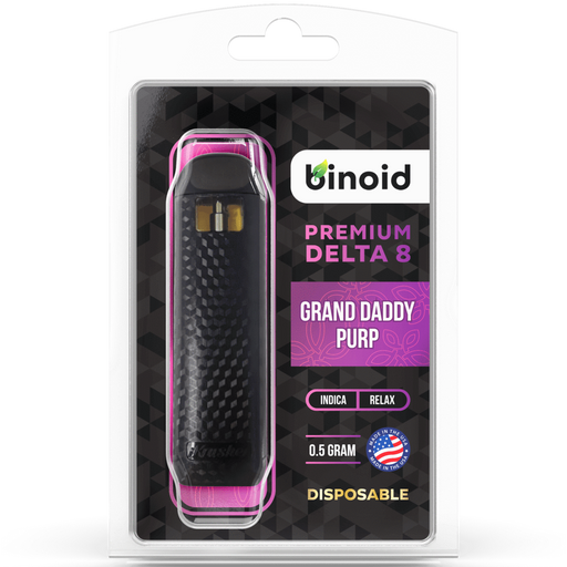 Binoid - Delta 8 Disposable - Vape Device - Grand Daddy Purp