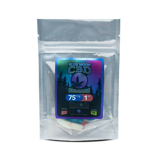 Blue Moon Hemp - CBD Edible - Gummies with Melatonin - 1oz-75mg