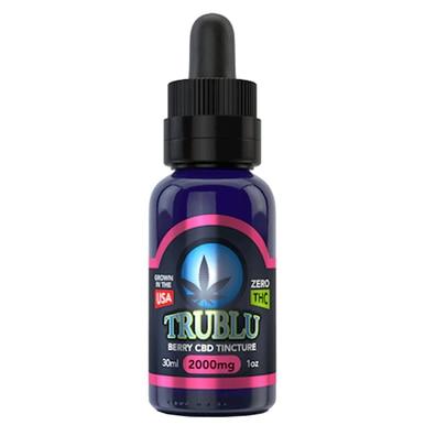 Blue Moon Hemp - CBD Tincture - Tru Blu Berry - 2000mg