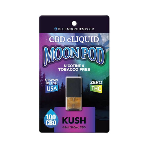 Blue Moon Hemp - CBD Pod - Kush Mood Pod - 100mg