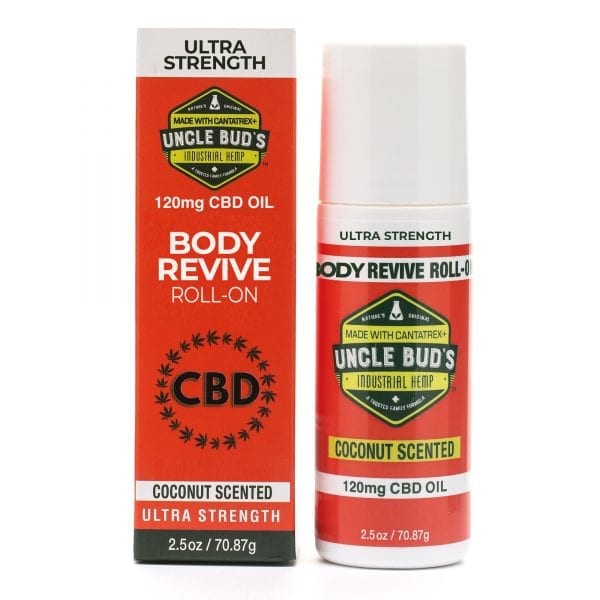 Uncle Bud’s Hemp - CBD Topical - Body Revive CBD Roll-On - 120mg