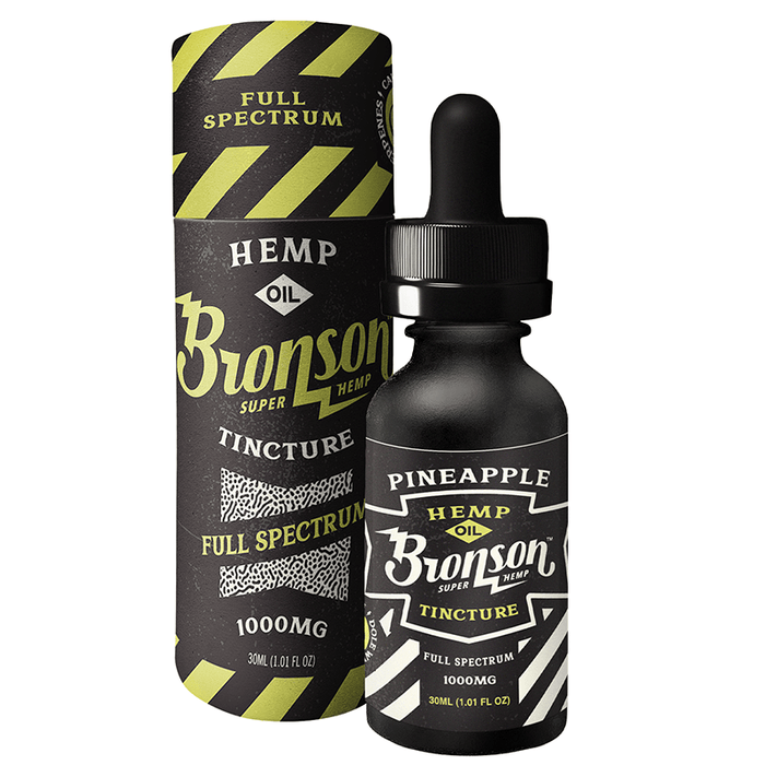 Bronson Hemp - CBD Tincture - Full Spectrum Calming Pineapple - 1000mg